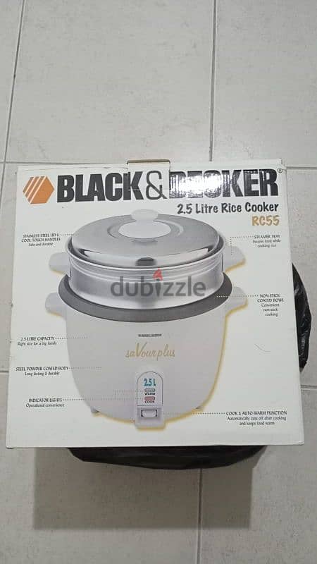 black &decker Race cooker 2.5 6