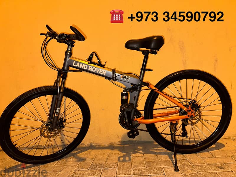 For sale New foldable bike 26size everything is working full condition 0