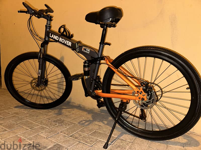 For sale New foldable bike 26size everything is working full condition 1