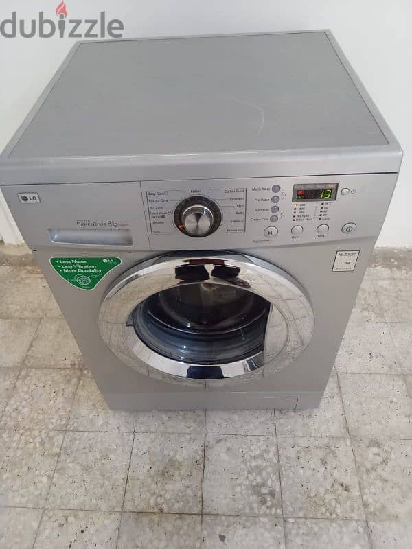 LG 8kg washing machine for sale fully automatic 0