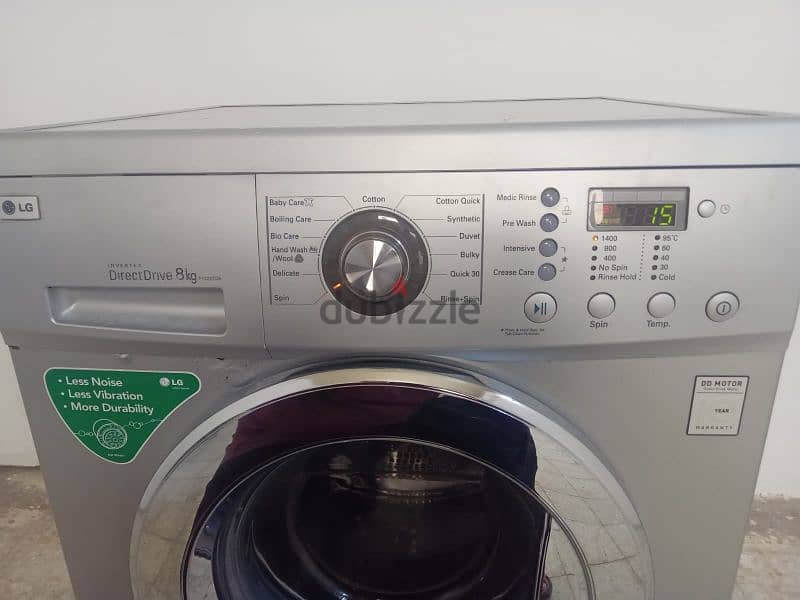 LG 8kg washing machine for sale fully automatic 1