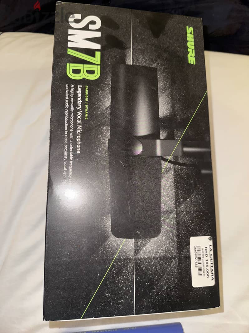 Shure sm7b Mint + SE TNT cloud lifter 3