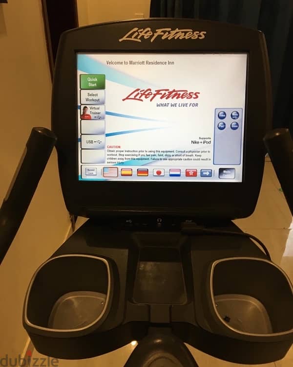 life fitness 95c engage up right bike 2