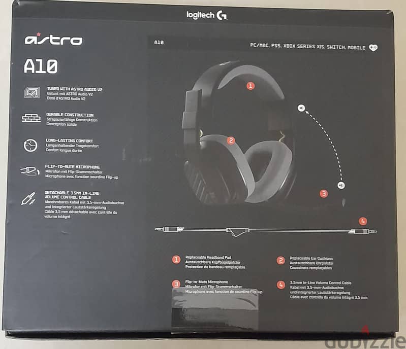 For Sale ASTRO GAMING A10 Headphones 3