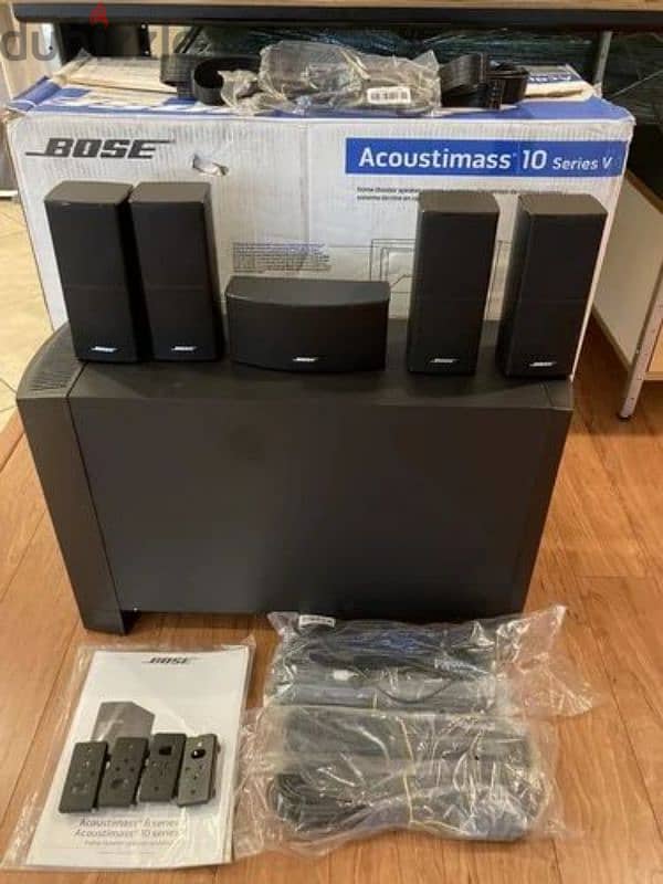 Bose Acoustimass 10 series v high power premium model home Cinema 2