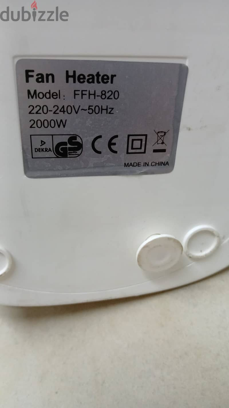 Fan heater 7bd 1