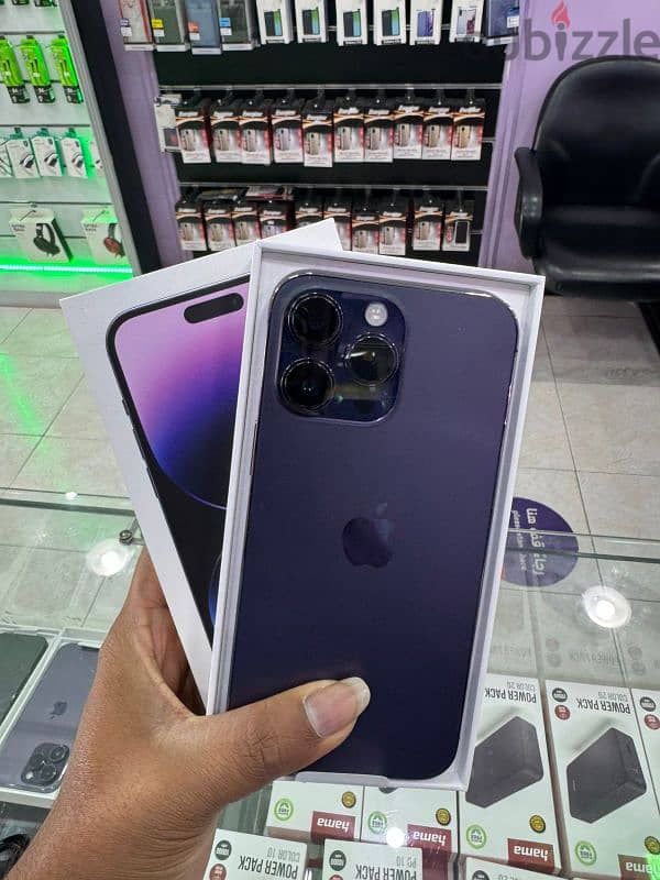 iphone 14 pro max 256gb purple 1