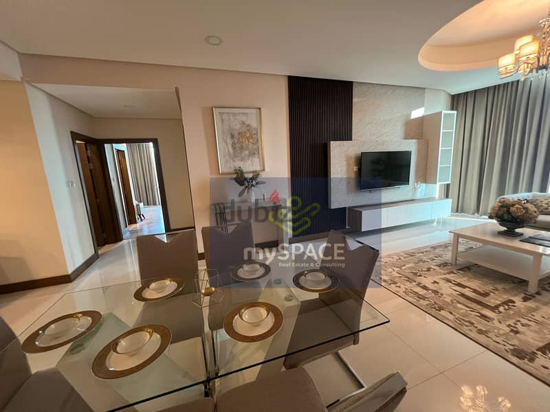 City View One Bedroom Furnished Apartment at Seef 0