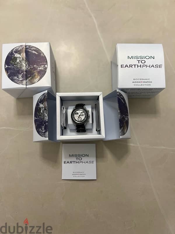 swatch X omega earthphse new/سواتش اوميجا احدث اصدار جديدة ماستر 1