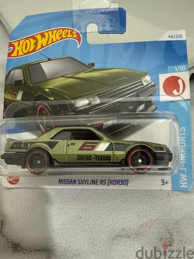 HOTWHEELS NISSAN SKYLINE RS