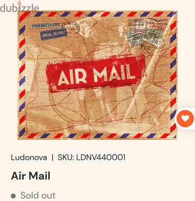 Board game new(AIR MAIL) SEALD