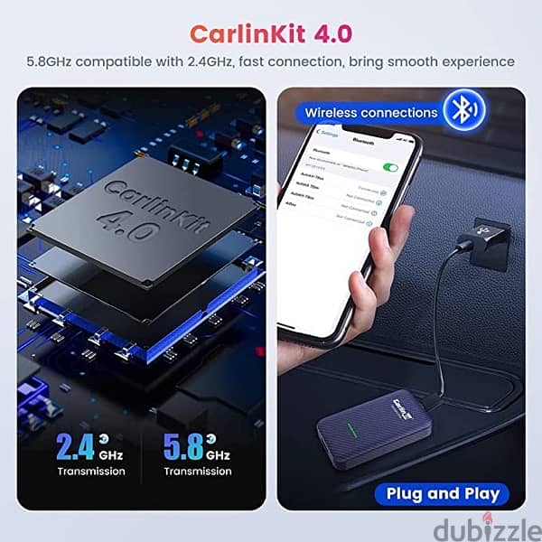 Wireless Auto Adapter CarlinKit 2