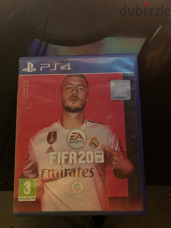 PS4 games GTA5, Takken 7, FIFA 20 2