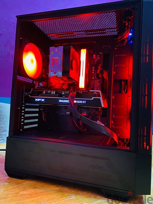 GAMING PC Ryzen 5500 Rx6600xt B550 16GB Ram 1