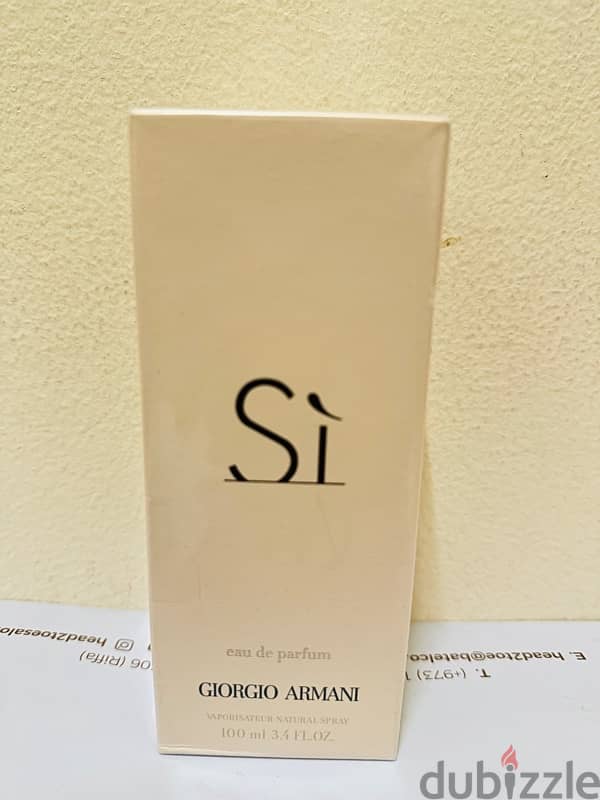 Giorgio Armani Si Eau De Parfum for Women 100ML 1