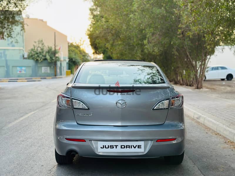 MAZDA 3 2013 MODEL FULL OPTION WITH SUNROOF & STYLISH ALLOY-WHEELS 4