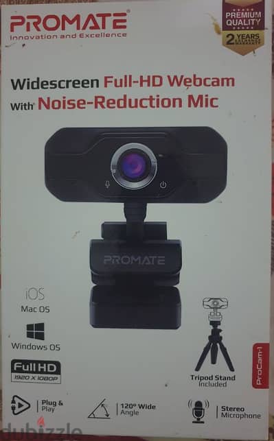 Promate Pro-Cam-1 Full HD 1080P