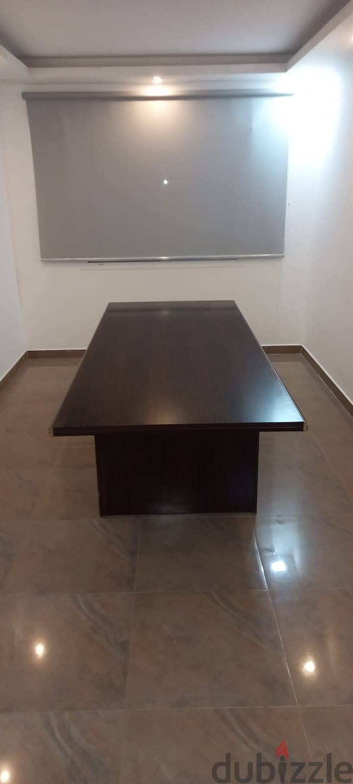 Office table used 270LX110W 0