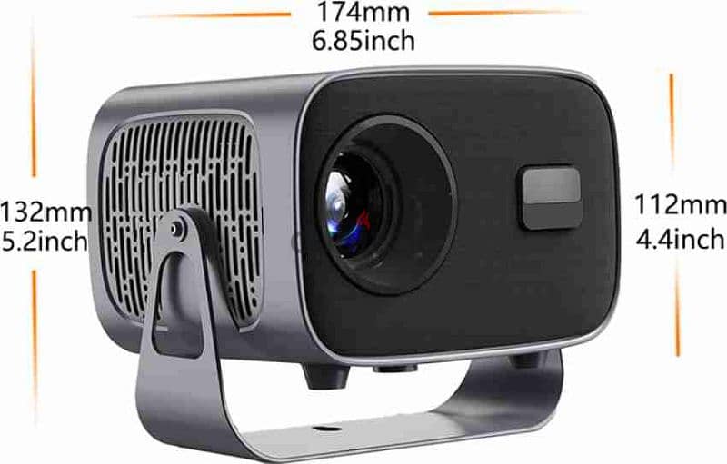 4k Smart Projector Portable Small Android 11 Projector with 5G 4