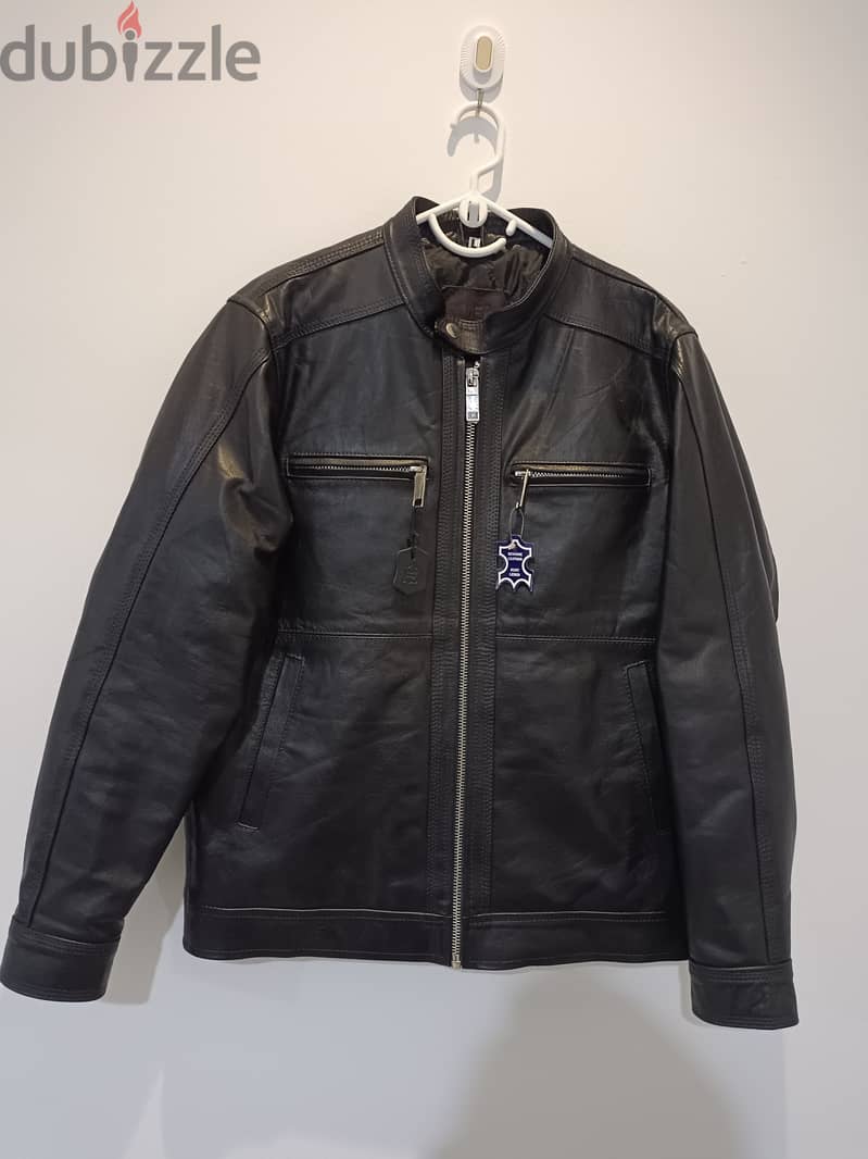 Genuine Leather Jacket for Men 0