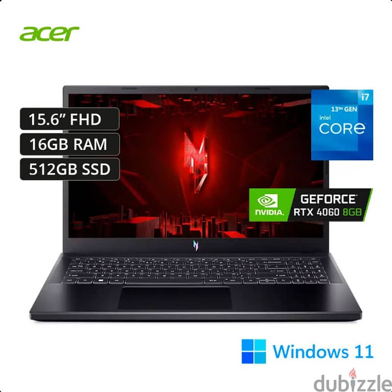 New Acer Vitro Core i7 13th Generation Gaming Laptop RTX 8GB Graphics 1