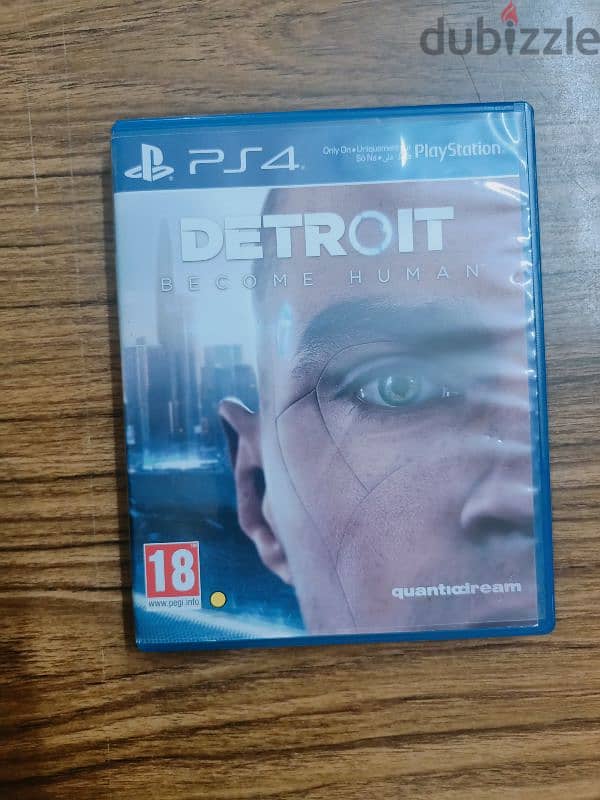 لعبة Detroit Become human للبيع Ps4 0