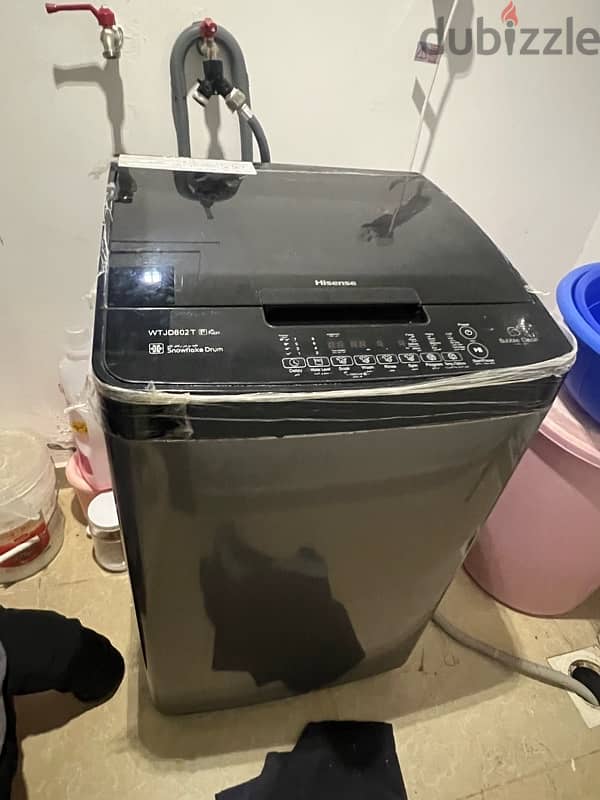 hisense automatic washing machine 8kg 0