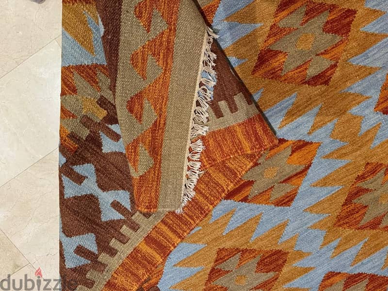 Handwoven Kilim Rug – High-Quality, Double-Sided, Piece of Art 2