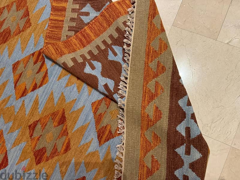 Handwoven Kilim Rug – High-Quality, Double-Sided, Piece of Art 3