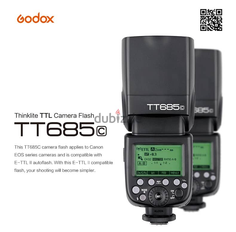 Godox tt685c speedlight 0