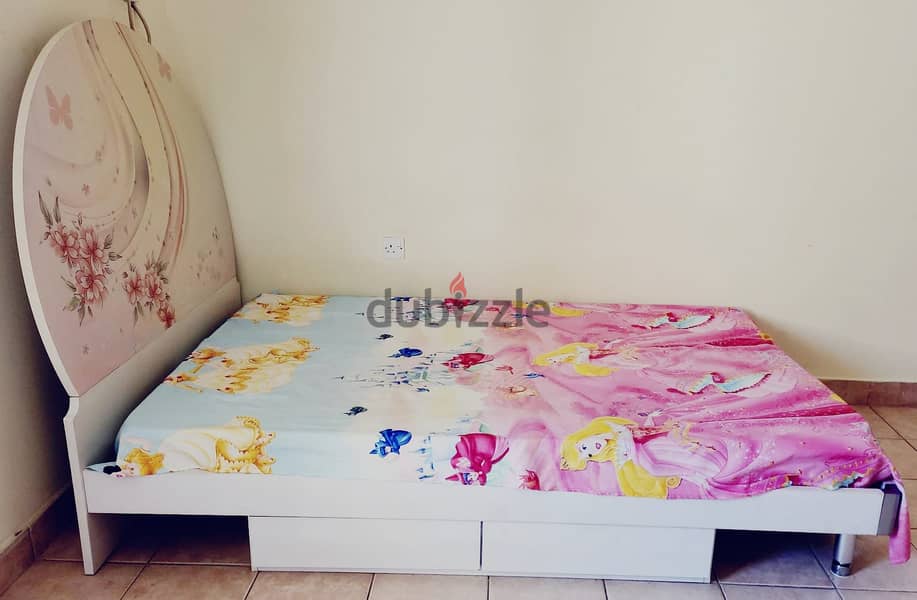 Single Cot Bed With Mattress 2