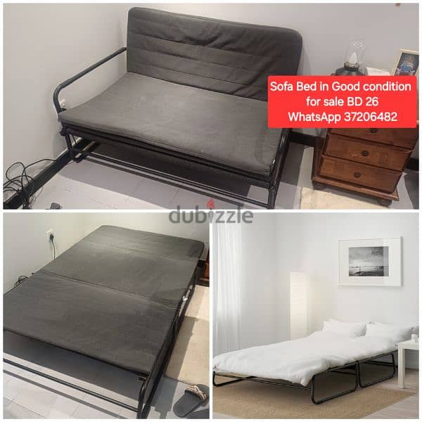 Sofa Bed and other items for sale with Delivery 0