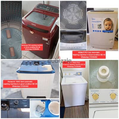 Fully Automatic Washing Machine and other items for sale with Delivery