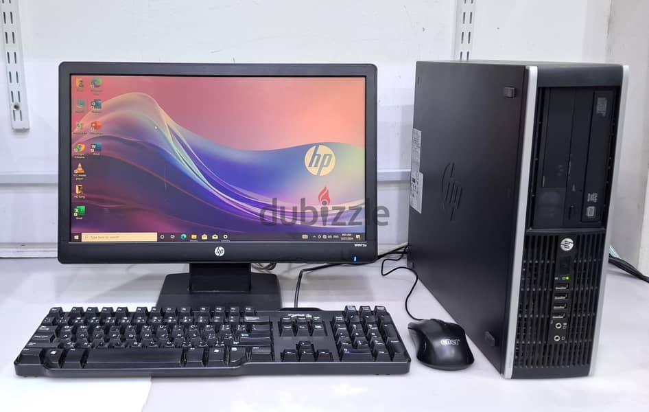 HP Core i5 Computer Set FREE WIFI AMD Graphic Card 8GB Ram + 500GB HDD 0