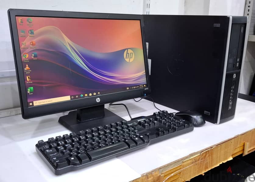 HP Core i5 Computer Set FREE WIFI AMD Graphic Card 8GB Ram + 500GB HDD 1