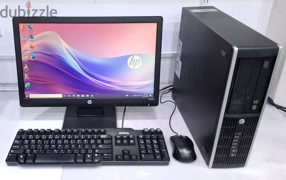 HP Core i5 Computer Set FREE WIFI AMD Graphic Card 8GB Ram + 500GB HDD 2