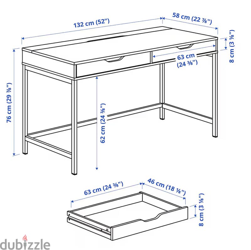 Home Office Desk with 1