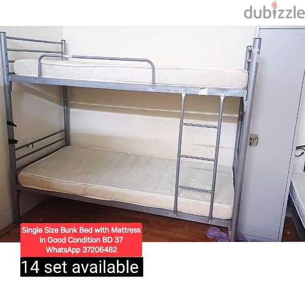 4 Door wardrobe and other items for sale with Delivery 9