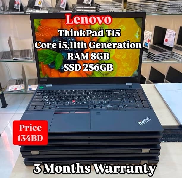 Lenovo ThinkPad T15 Core i5-11th Generation 0