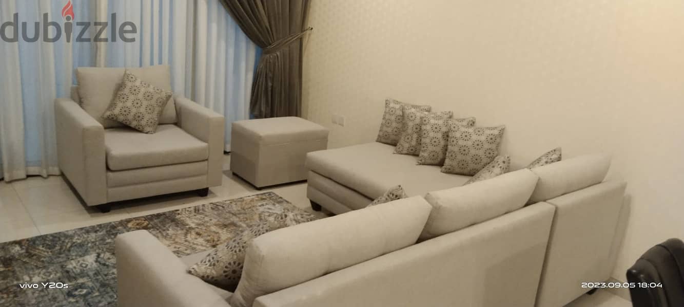 Furnished 2 Bedroom apartment for rent 1706 MEMAAR Tower Jufair 1