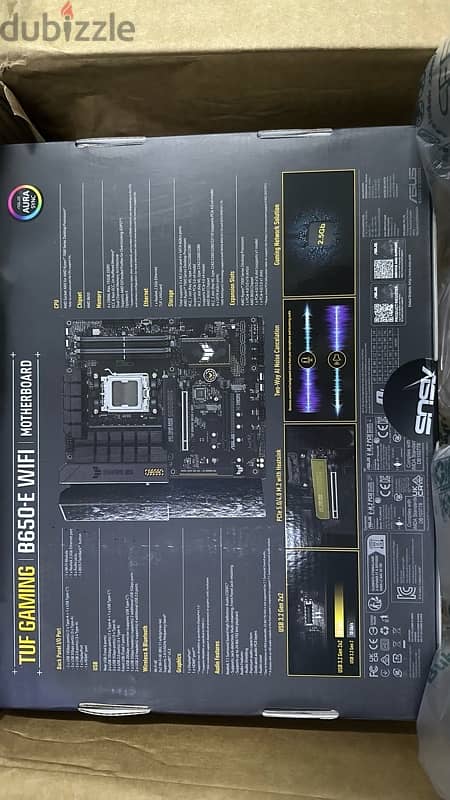 Mobo Asus TUF B650-E Wifi new sealed 1