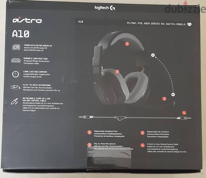 For Sale ASTRO GAMING A10 Headphoness 3