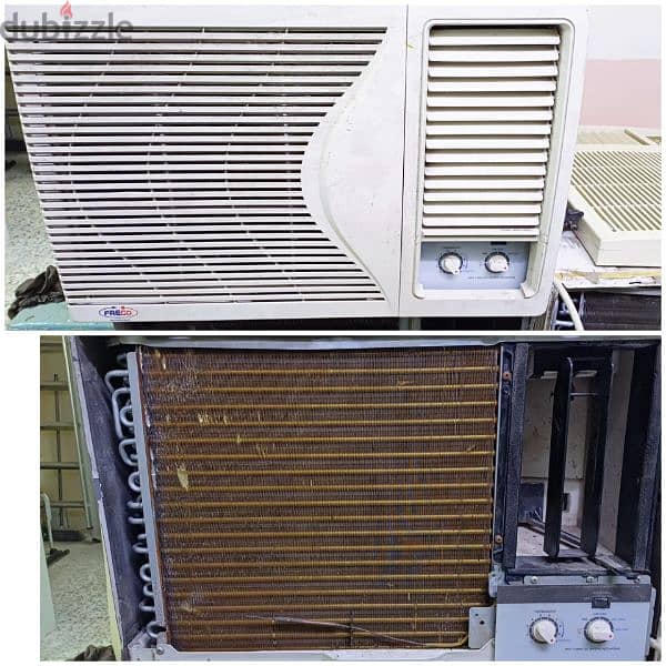 Split ac whindow ac and other items for sale with Delivery 12