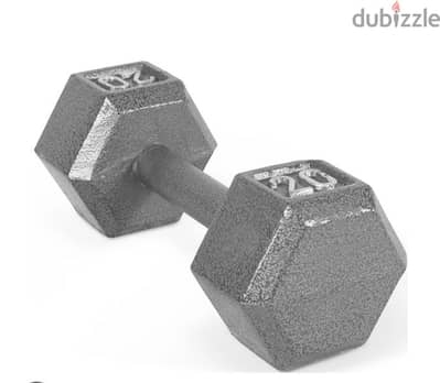 dumbbell 20 kg  (original metal)  free home delivery