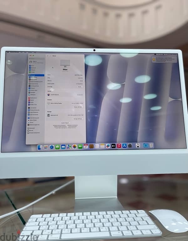 Used I Mac M4 24inch 16GB 256GB 3