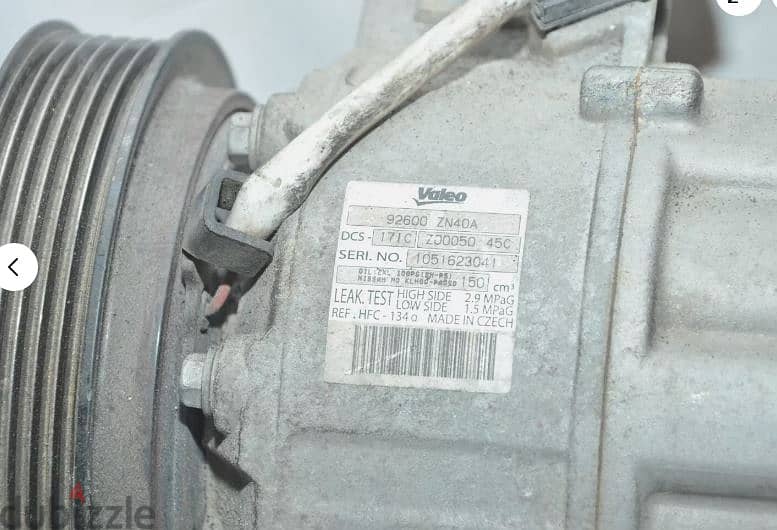 Nissan Altima Orginal ac compressor for sale 1