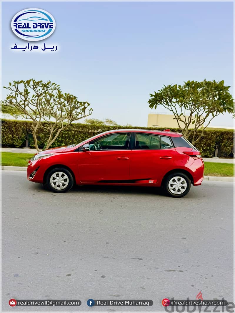 TOYOTA YARIS HATCHPBACK 1.5E  Year-2018 -1.5L -Red 77000KM FOR SALE 3