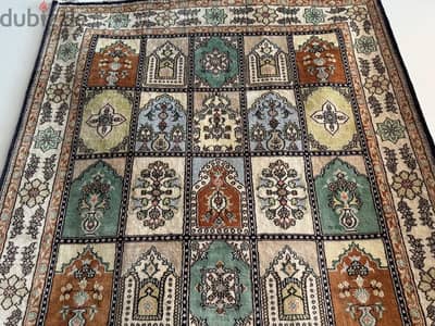 Handmade Turkish Silk Carpet, Collectables, + Certificate of Origin