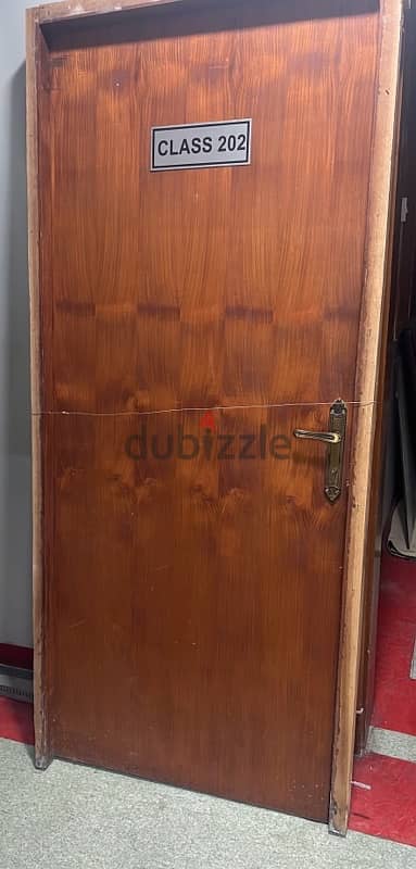 wooden door