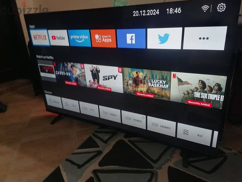 Zenet brand smart TV 65 inch 4k 2